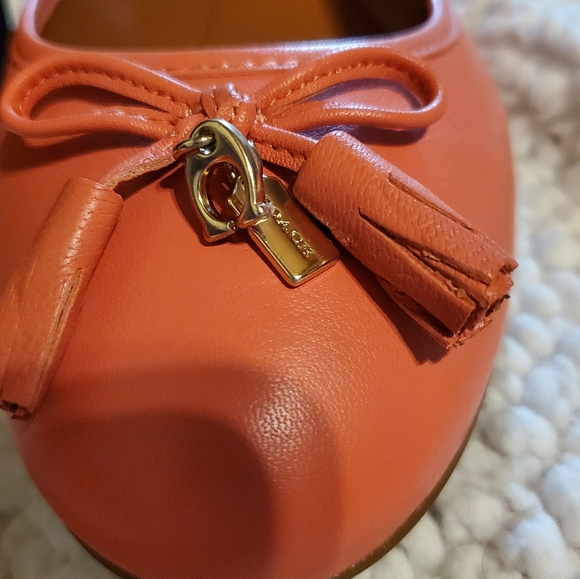 COACH Benni Ballet flats coral - Picture 3 of 4